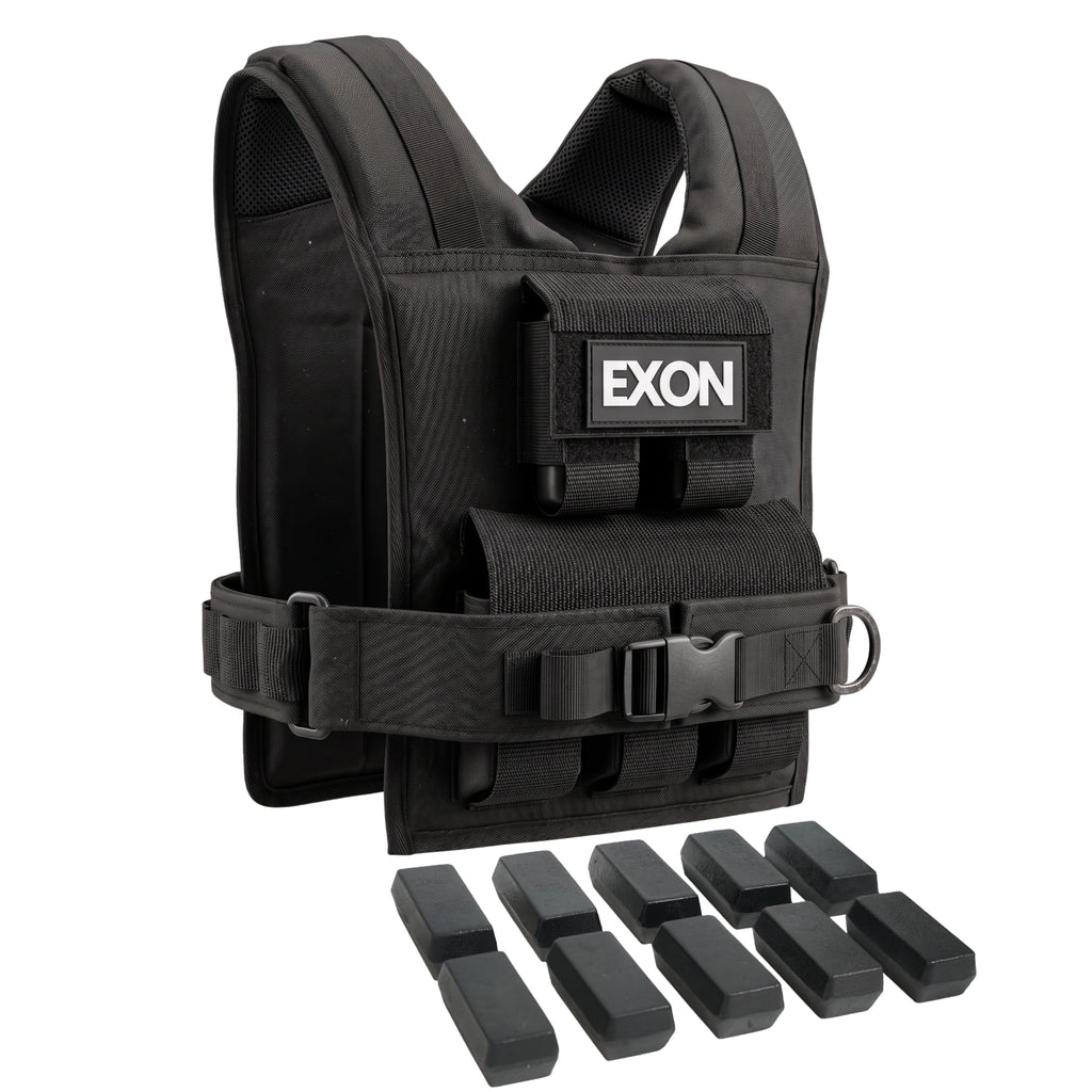 Exon Gewichtsvest - Verstelbaar - tot (10 of 20kg)