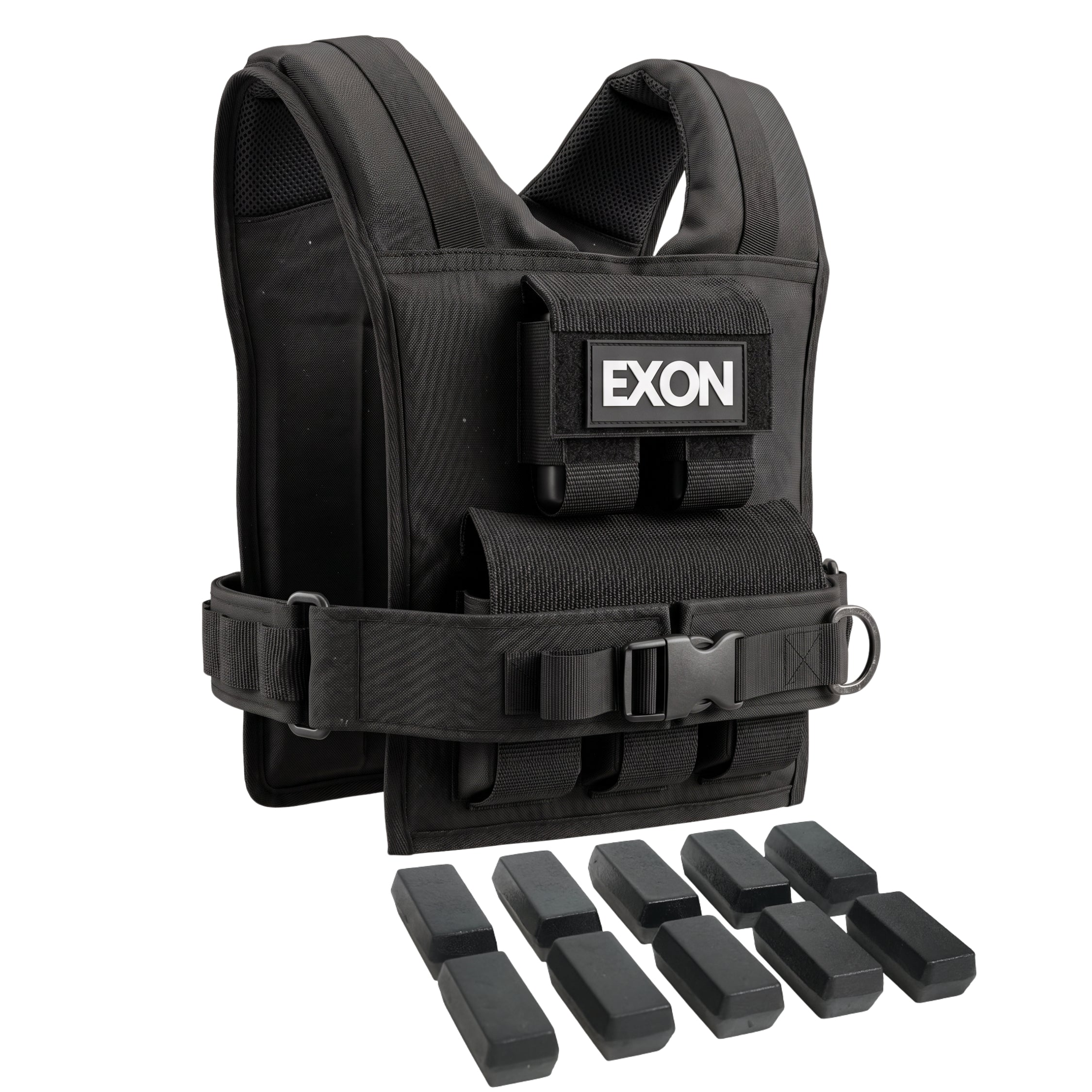 Exon Gewichtsvest - Verstelbaar - tot (10 of 20kg)