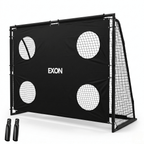 Exon® Voetbaldoel Groot – 220x170 CM – Inclusief Doelwand & Net – Stalen Frame