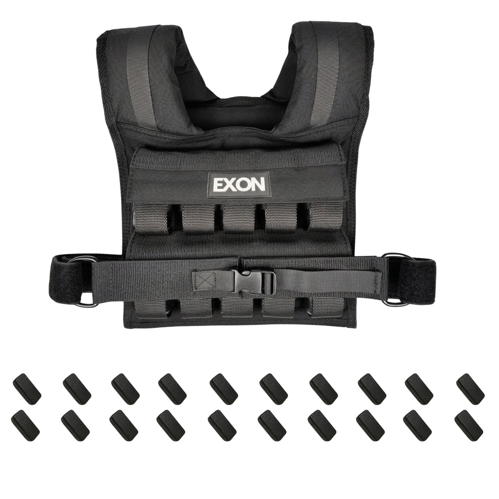 Exon Gewichtsvest - Verstelbaar - tot 20kg
