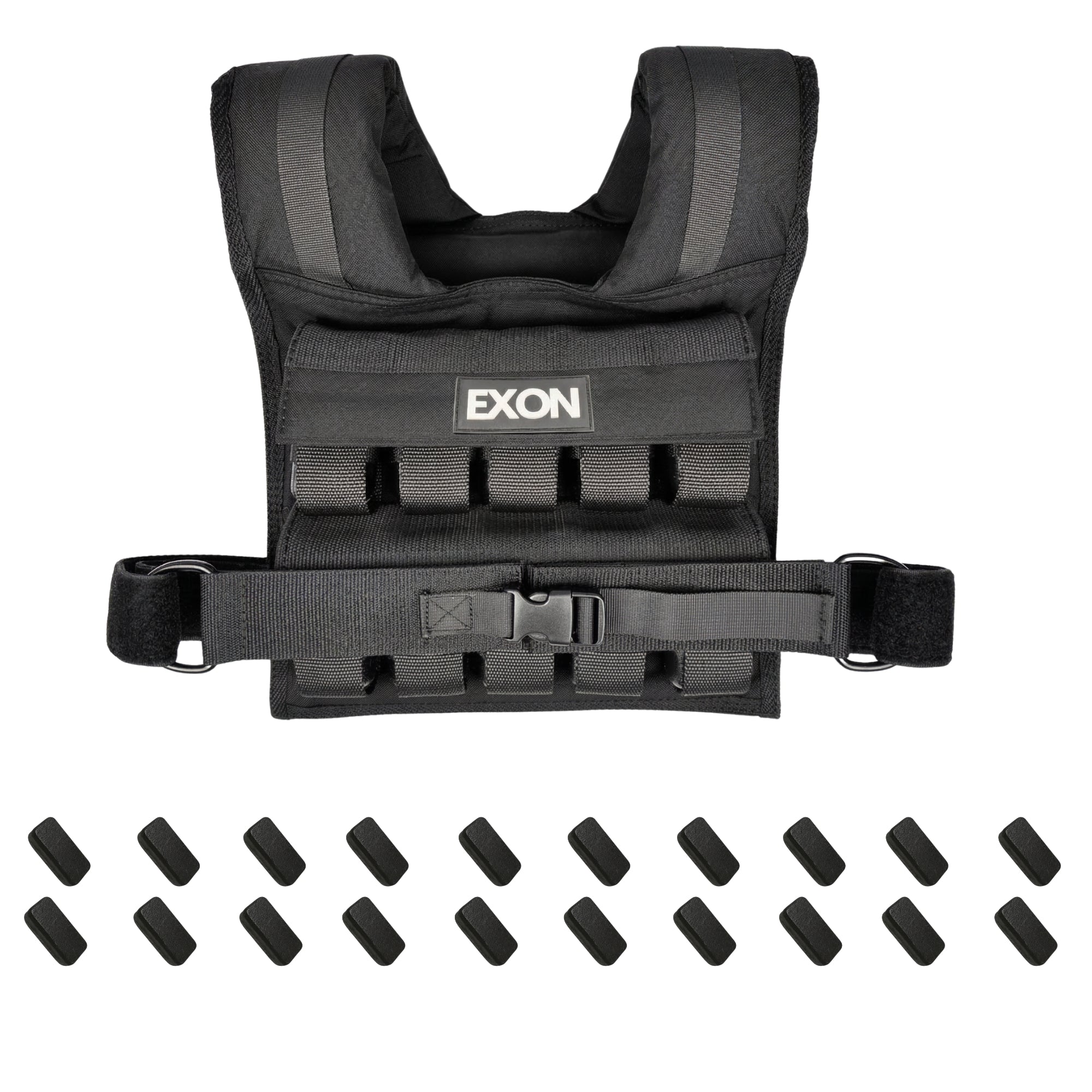 Exon Gewichtsvest - Verstelbaar - tot 20kg