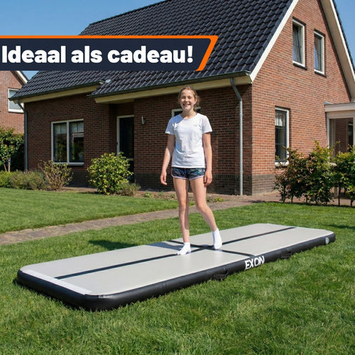 Exon® AirTrack Pro - 400 x 100 x 10 cm - Gymmat & Turnmat - Incl. Pomp