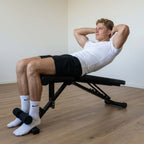 Exon® Pro Fitnessbank - Verstelbaar & Inklapbaar - Belastbaar tot 300 kg