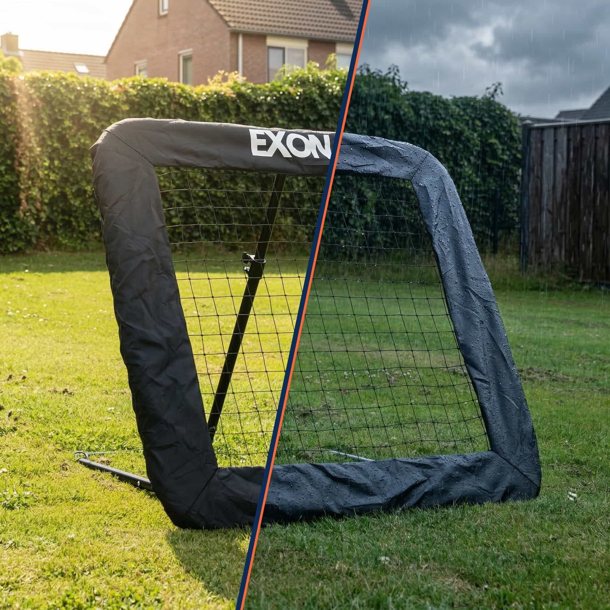 Exon® Voetbal Rebounder - 100 cm - Verstelbaar  - Tchouk