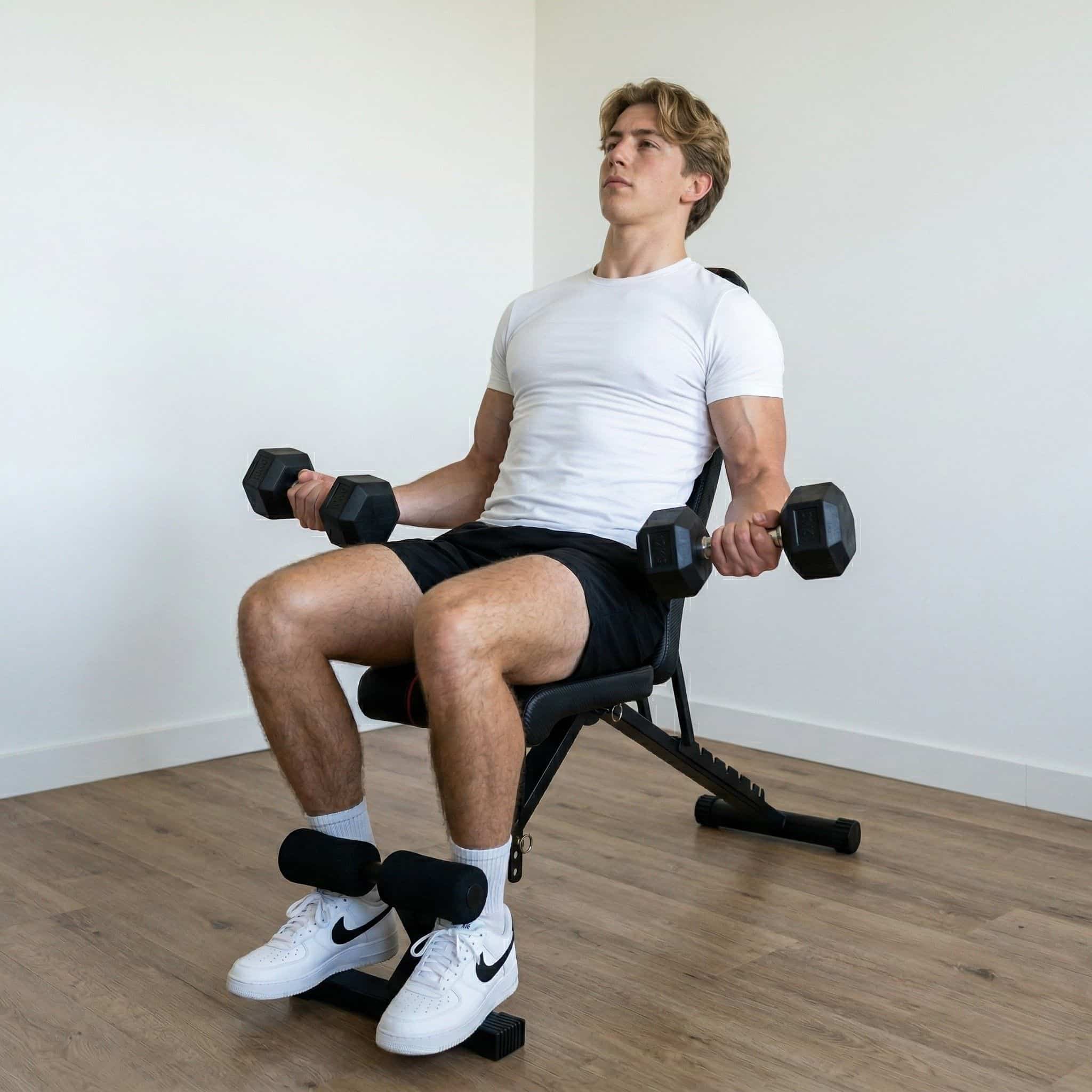 Exon® Pro Fitnessbank - Verstelbaar & Inklapbaar - Belastbaar tot 300 kg