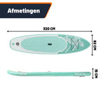 Exon Supboard - 320 cm - Paddle Board - Opblaasbaar - Max. 150 kg