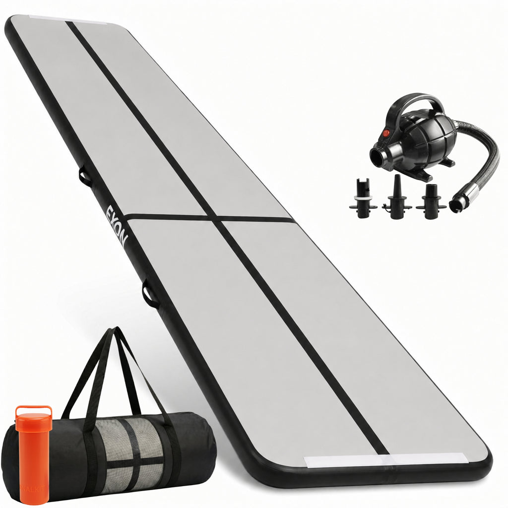 Exon® AirTrack Pro 5 meter - Turnmat 500x100x10 CM - Waterproof - Incl. Elektrische Pomp